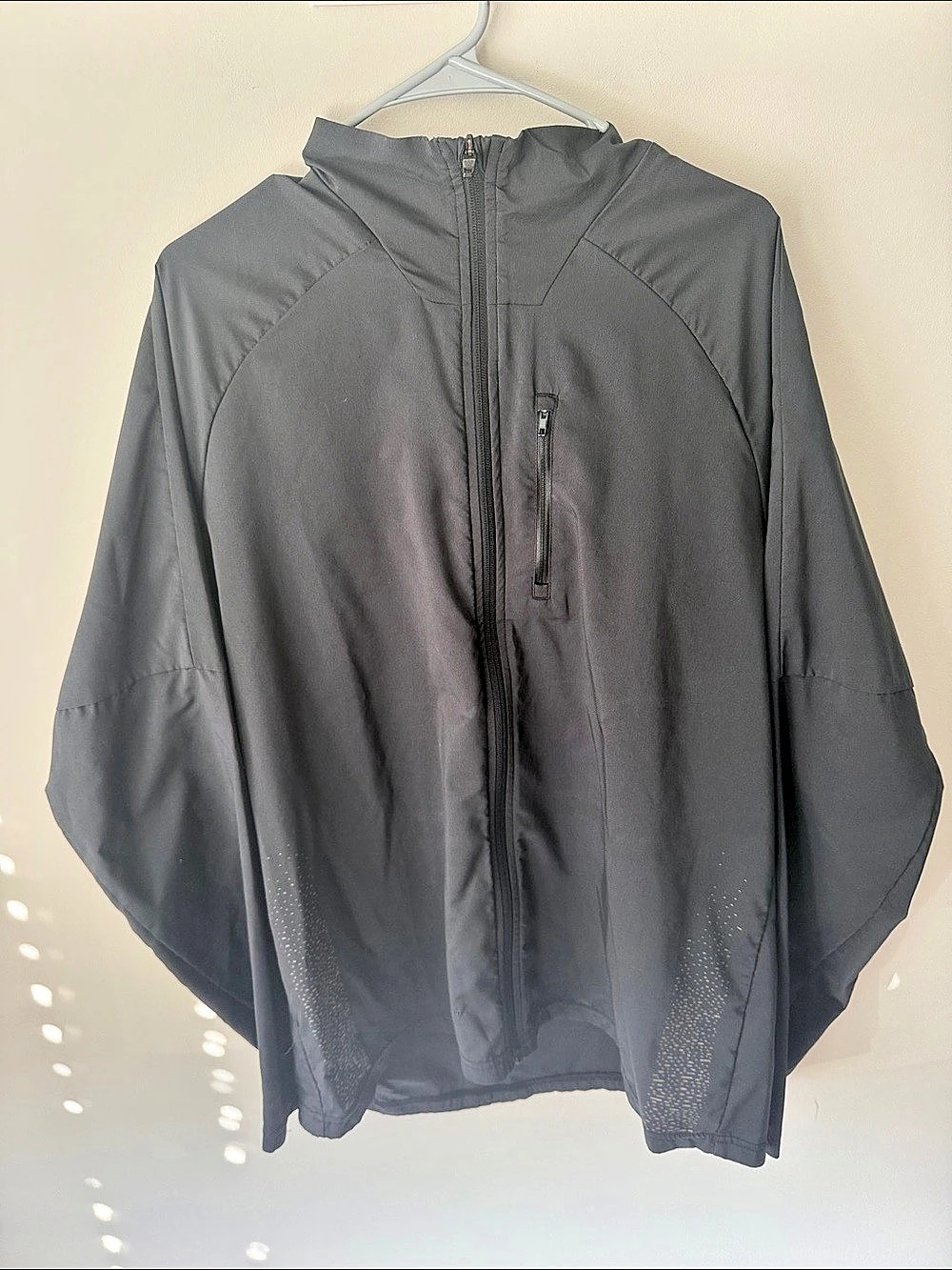 adidas Own the Run Jacket Men's Windbreaker Gray Large